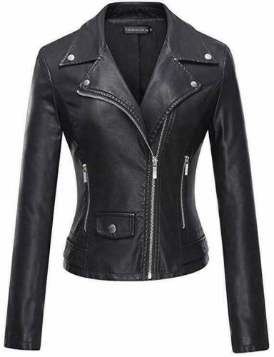 Retro Cafe Racer Women's Black Biker jacket - Luxurena Leather