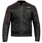 Men's MASS EFFECT 3 - MOTORCYCLE REAL LEATHER BIKER JACKET