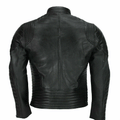Slim fit Motorcycle Men's Rider Genuine Leather Biker Jacket - Luxurena Leather