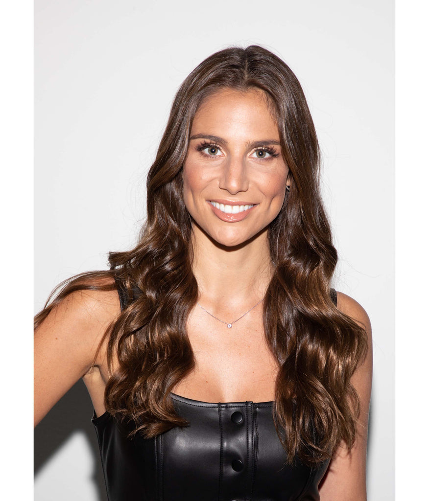 Genuine Leather Celebrity Lucia Villalon Black Dress - Luxurena Leather