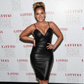 Genuine Leather Celebrity Adrienne Bailon Black Dress - Luxurena Leather