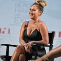 Genuine Leather Celebrity Adrienne Bailon Black Dress - Luxurena Leather