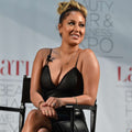 Genuine Leather Celebrity Adrienne Bailon Black Dress - Luxurena Leather
