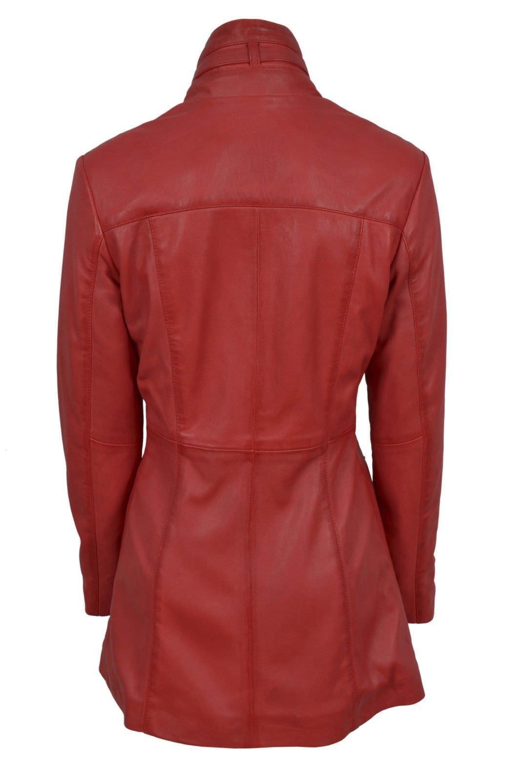 Vintage leather trench coat womens 2025