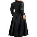 New Stylish Womens 100% Genuine Leather long maxi trench coat for parties Casual - Luxurena Leather