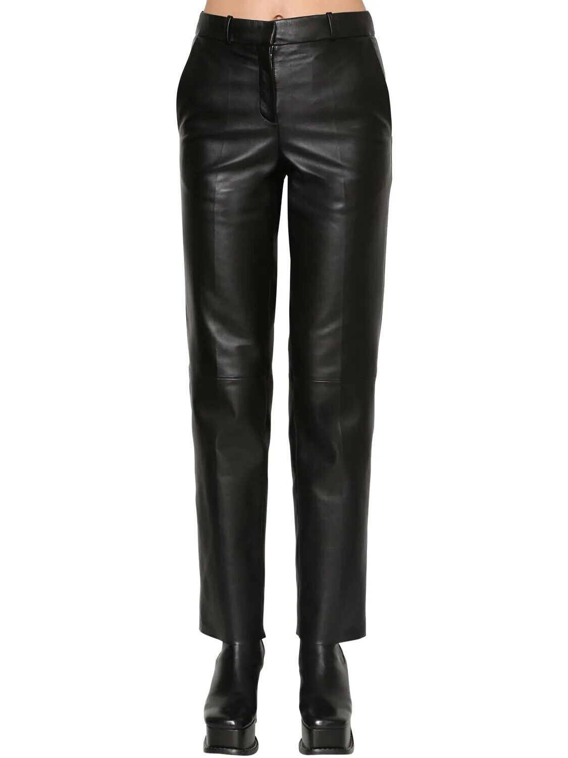 Women Leggings Jeans Trouser Skinny Waist Push up Slim Black