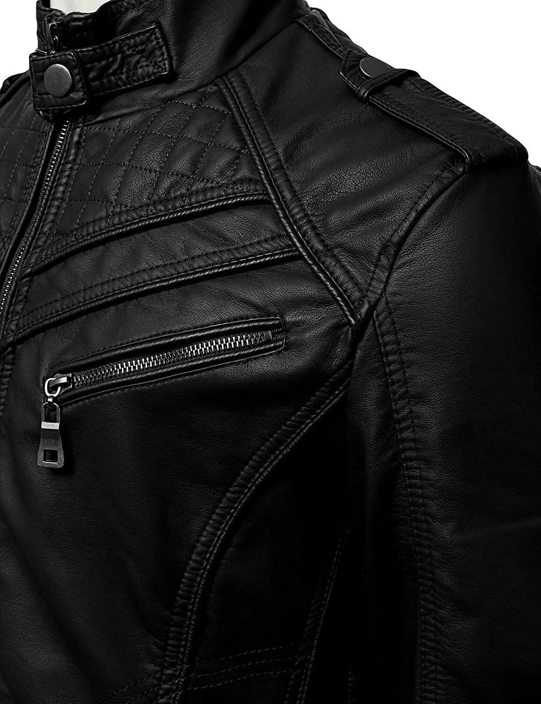 Men's Retro Black Leather Jacket