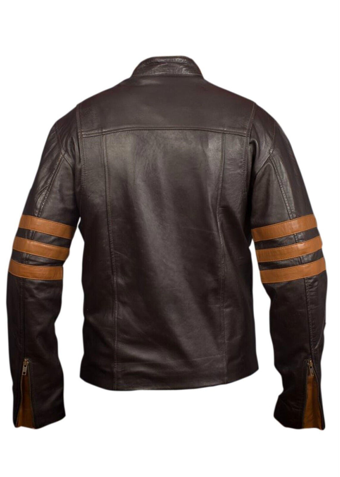 Men's X-Men Wolverine Brown Leather Jacket