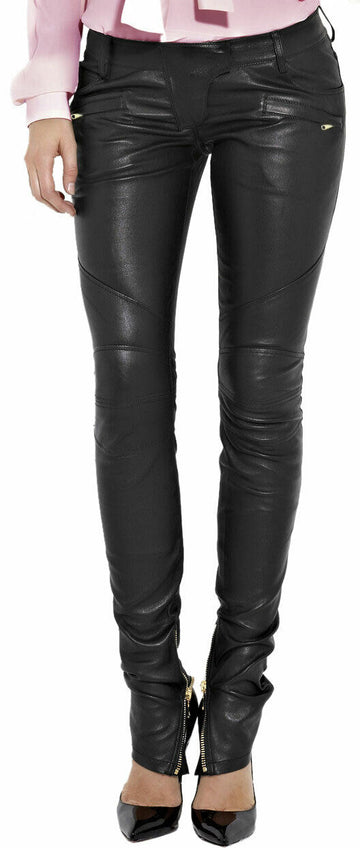 Womens Leggings Jeans Trouser Skinny Waist Push up Slim Black